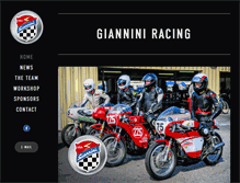 Tablet Screenshot of gianniniracing.com